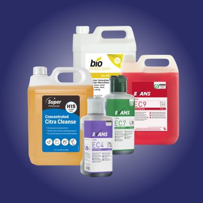 Refillable cleaning chemicals