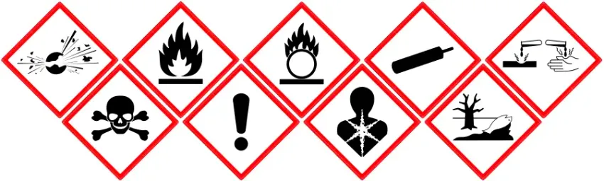 COSHH symbols
