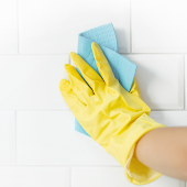 How to clean grout