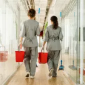 Commercial office cleaning