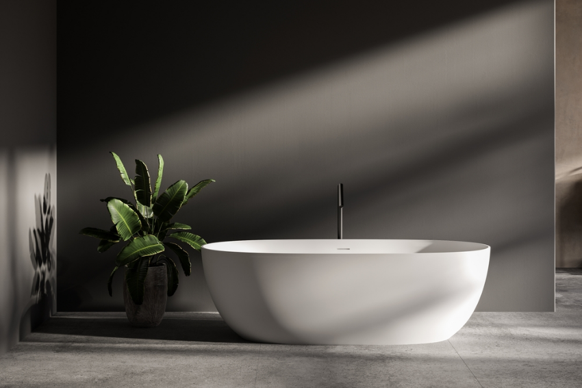 Free standing bathtub