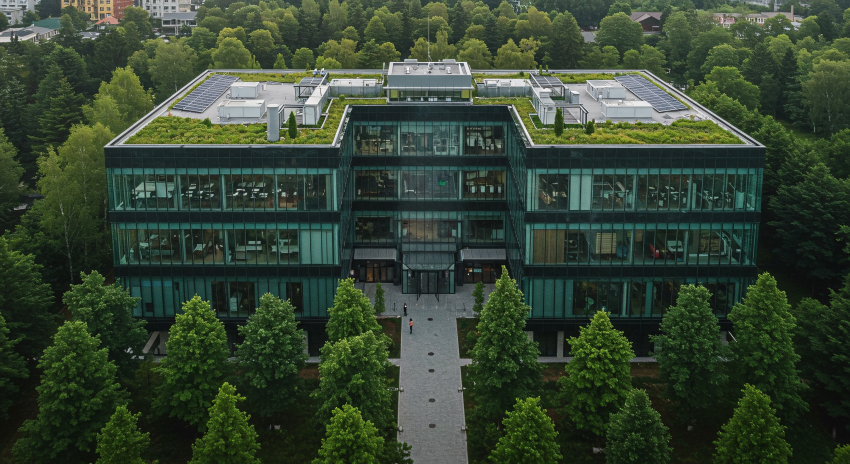 Eco friendly office building