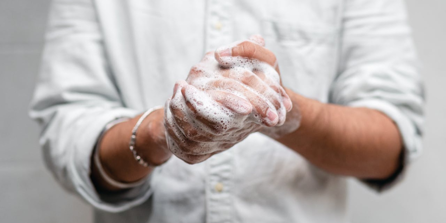 Hand Washing Christmas Cooking