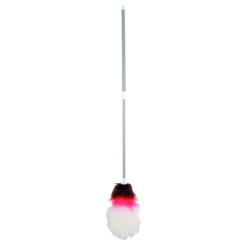 Lambswool duster with telescopic handle