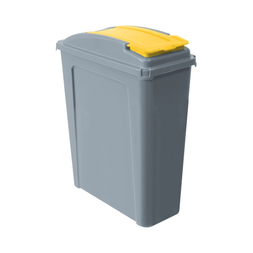 103442YELLOW Eco Waste Recycling Bin 25L