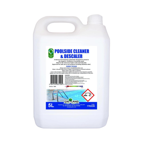 Poolside Cleaner & Descaler - 5L - Case of 2