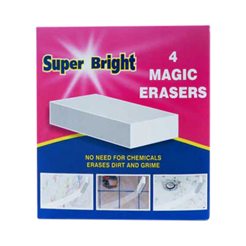 Super Bright Magic Erasers - 4 Pack
