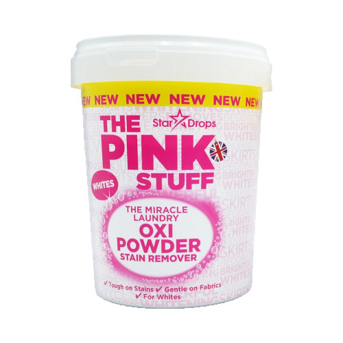 The Pink Stuff Oxi Stain Remover Powder Whites - 1kg
