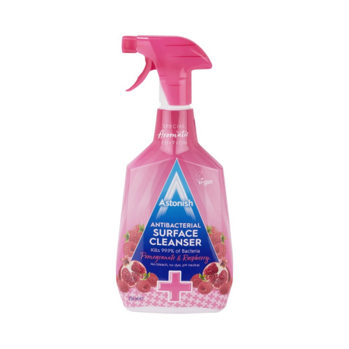 Astonish Antibac Surface Cleaner Pomegranate & Raspberry- 750ml