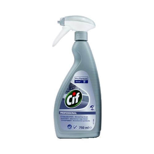 481903 Cif Stainless Steel Spray -750ml