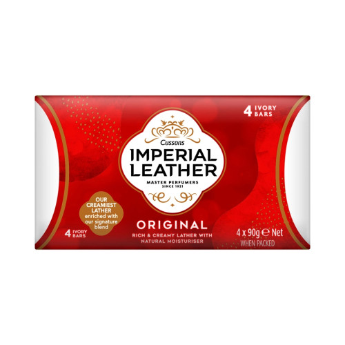 Imperial Leather Soap Original - 4 x 90g