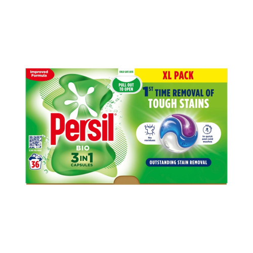 Persil Bio 3in1 Capsules - 36 Wash