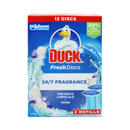 Toilet Duck Fresh Disc Marine Twin Refill