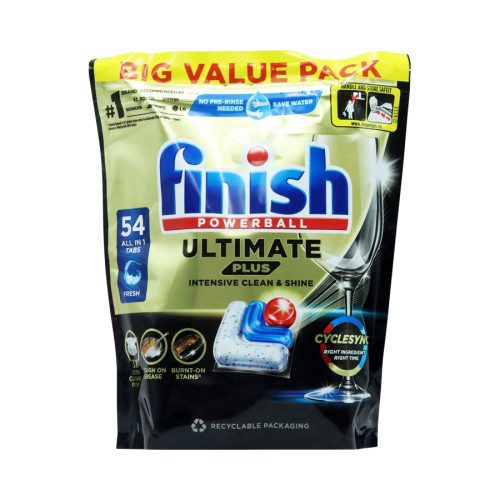 Finish Dishwasher Tablet Ultimate Plus 54 - Unit
