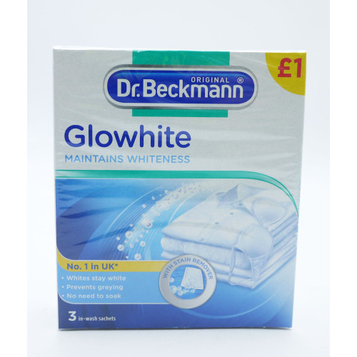 Dr Beckmann Glowhite Fabric Whitener - Pack of 3
