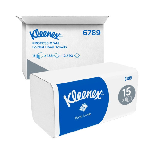 Kleenex 6789 Ultra Hand Towel I Fold - White - Case of 2790