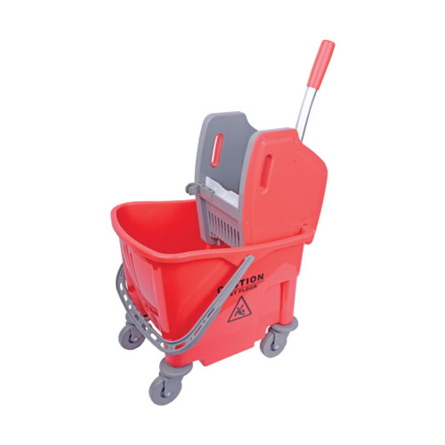 25L Red Heavy Duty Mop Bucket
