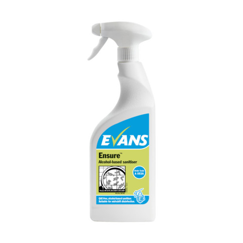 Evans Vanodine Ensure Sanitiser - 750ml