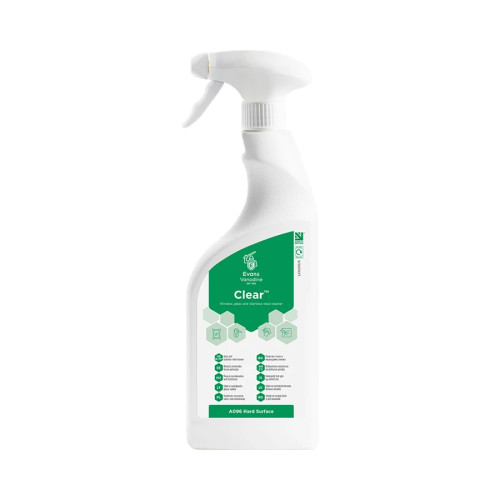 750ml Clear Glass Cleaner