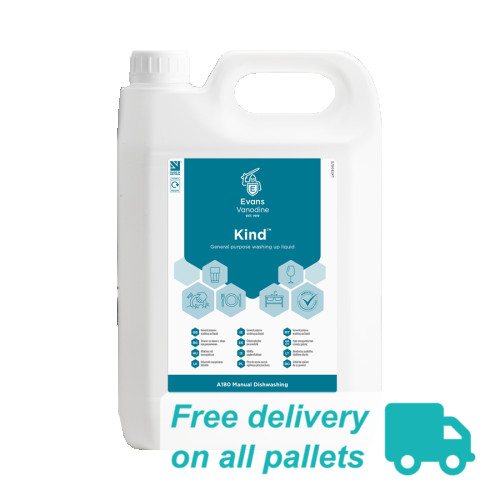 SP88B - Evans Vanodine Kind Washing Up Liquid Pallet Logo