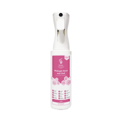 Evans Vanodine Air and Fabric Freshener - Rose & Oud l - 1 x 500ml