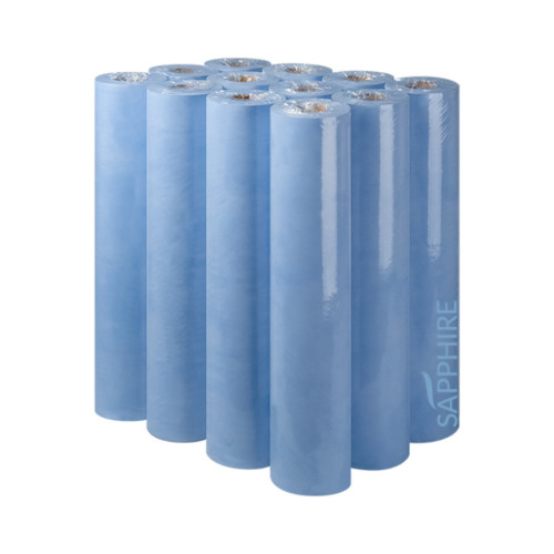 Sapphire 50cm 2 Ply Blue Hygiene Rolls 