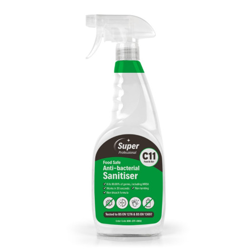 C11 Food Sanitiser 750ml