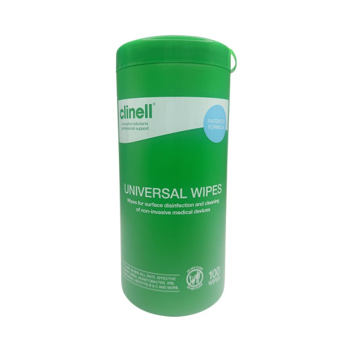 Clinell Universal Wipes Tub of 100