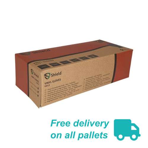 GD13 Blue Vinyl Gloves