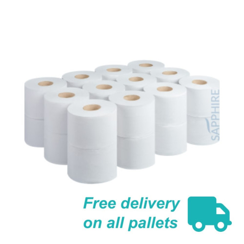 Sapphire Beta Centre Pull 2Ply Toilet Rolls