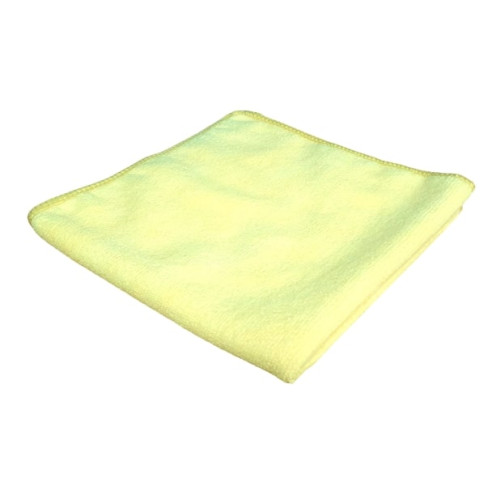 Smartora Contract Microfibre Cloth - Yellow - 200GSM - Pack of 10
