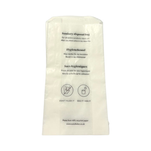 Paper Sanitary Disposal Bags 