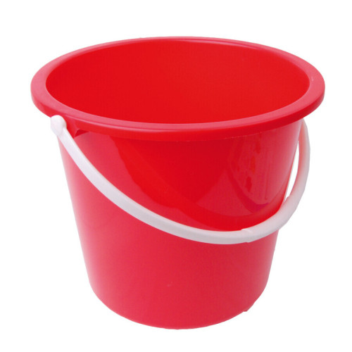 Red Homeware Bucket 10L 