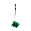 Long handle dustpan and brush