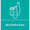 Sticker Recycling Kit - Teal Glass - Individual