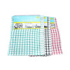 Tea Towel Mono Check - 1Pk