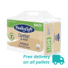 BulkySoft Comfort Easybag Hand Towels - White - 2ply - V-Fold - Pallet of 72