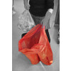 Red bin liner