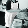 Disposable White Aprons on a Roll - 200 Aprons