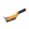 Roughneck Grill Brush with Scraper