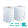 Sapphire Jumbo Recycled 2Ply Toilet Roll 400m 2¼â Core