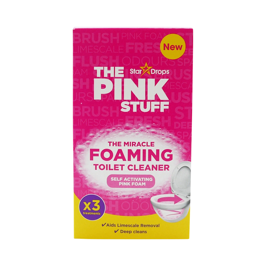 The Pink Stuff Foaming Toilet Cleaner - 3pk