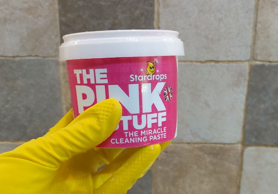 Stardrops - The Pink Stuff - The Miracle Scrubber Kit - 2 Tubs of The  Miracle Cleaning Paste With Electric Scrubber Tool and 4 Cleaning Brush  Heads